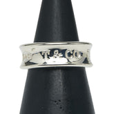 ティファニー 1837 ナロー リング 指輪 SV925 シルバー レディース TIFFANY&Co. 【中古】